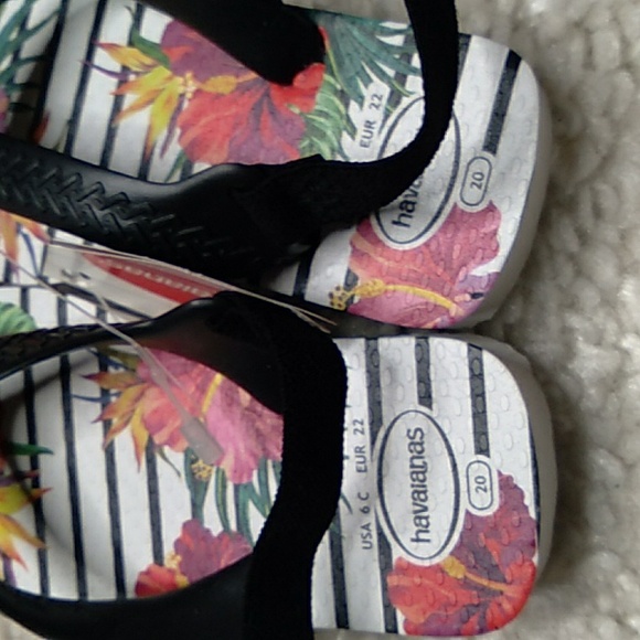 NWT HAVAIANAS infant flip.flops size 6C - Picture 5 of 13